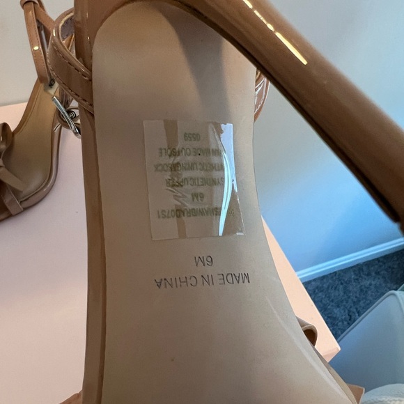 Nude Steve Madden Heels with Bow Detail-Size 6 - Picture 5 of 5